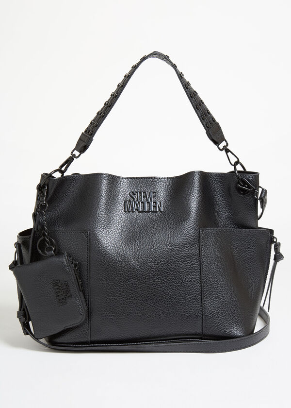 Steve Madden BKolt Satchel, Black image number 0