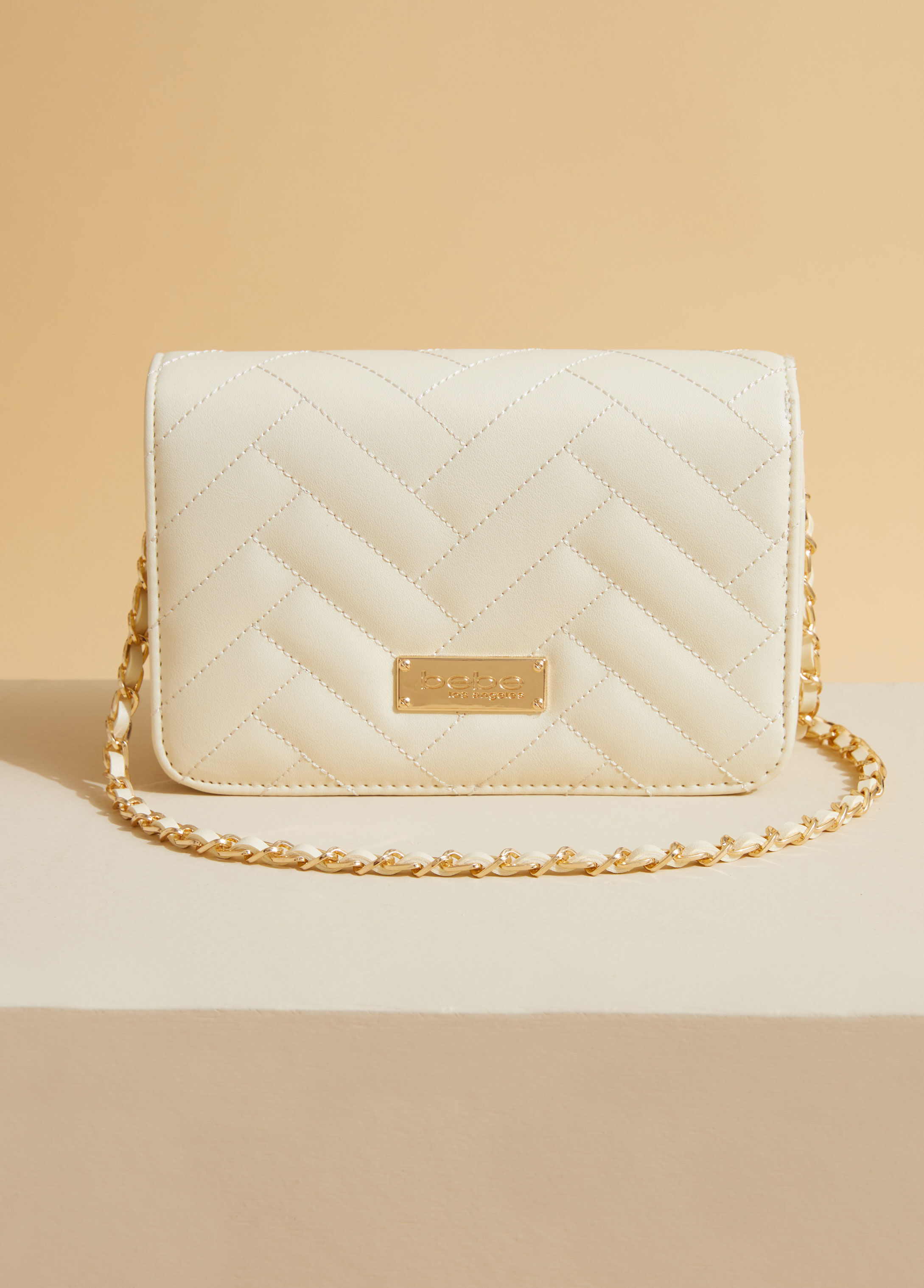 Bebe quilted best sale crossbody bag