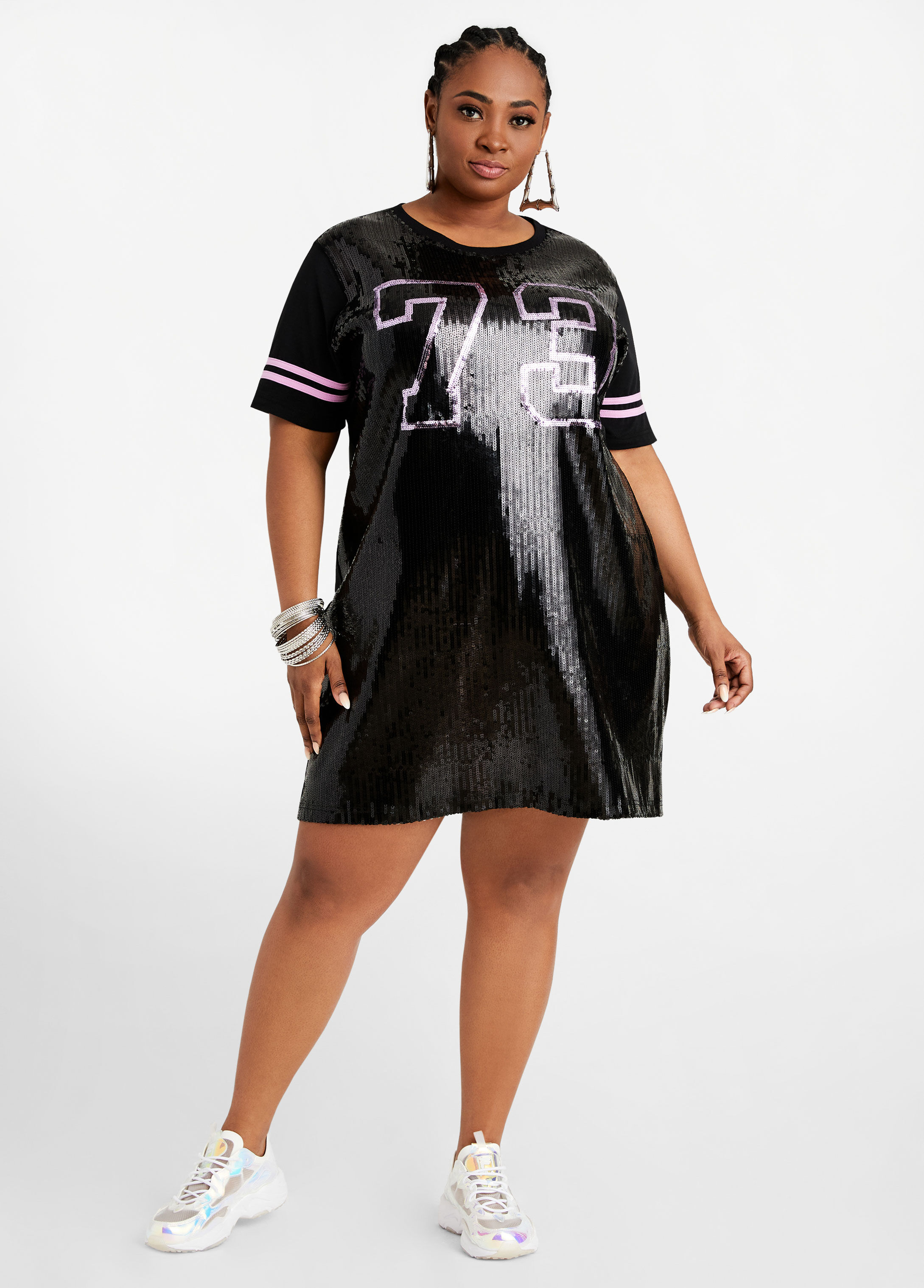 Black fila dress online