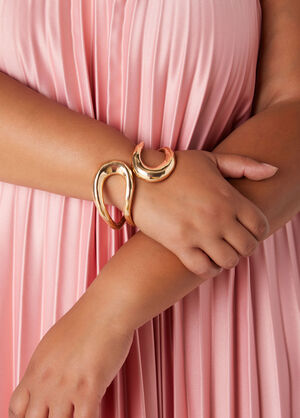Gold Tone Cuff, Gold image number 0