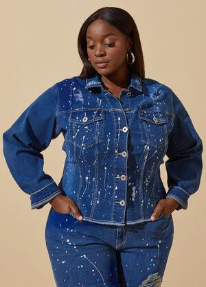 Plus Size Denim Shirts & Jackets Collection, Sizes 10 -36 ǀ Ashley Stewart