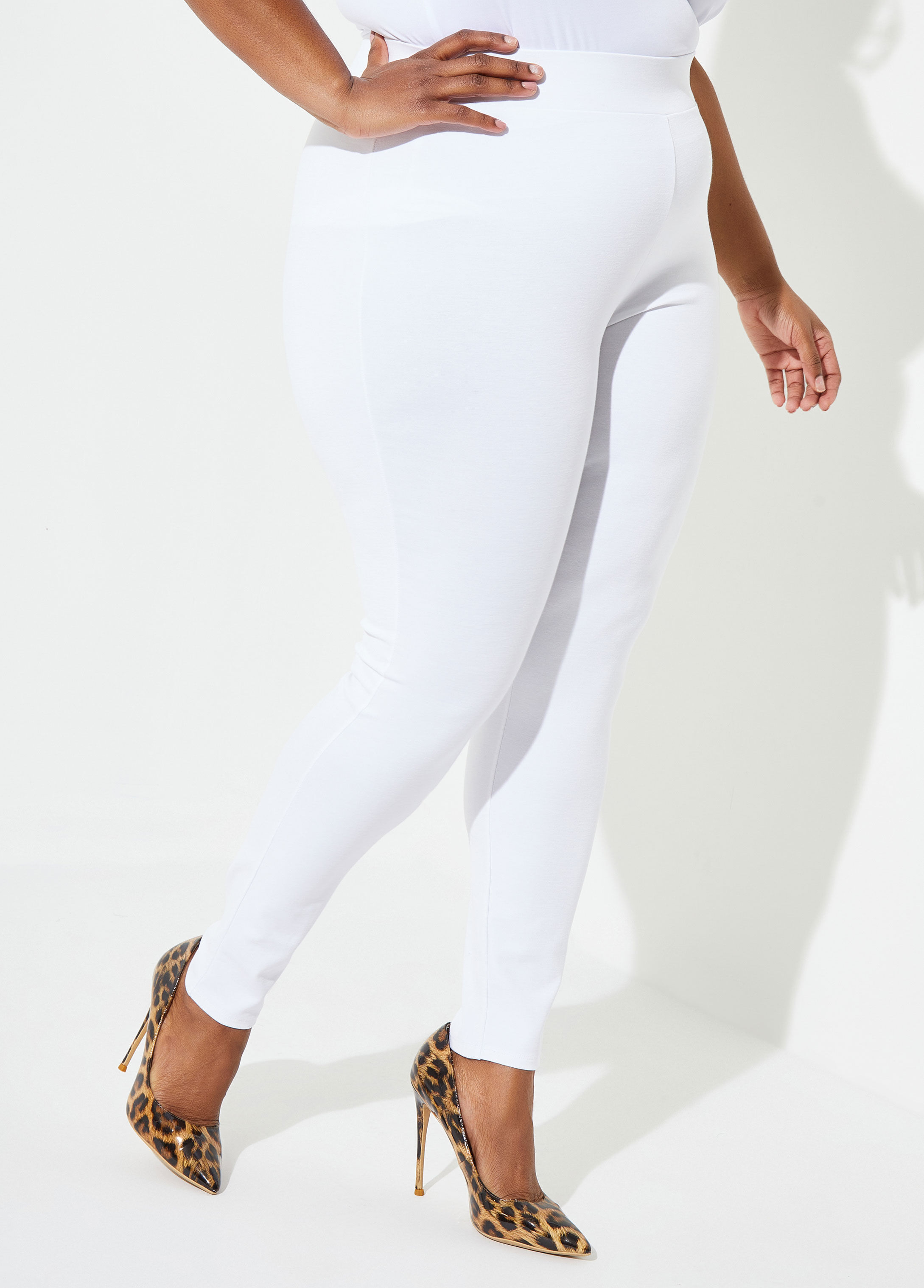 Ruby Rd Plus Size Double Face Stretch Ankle Pants  Dillards