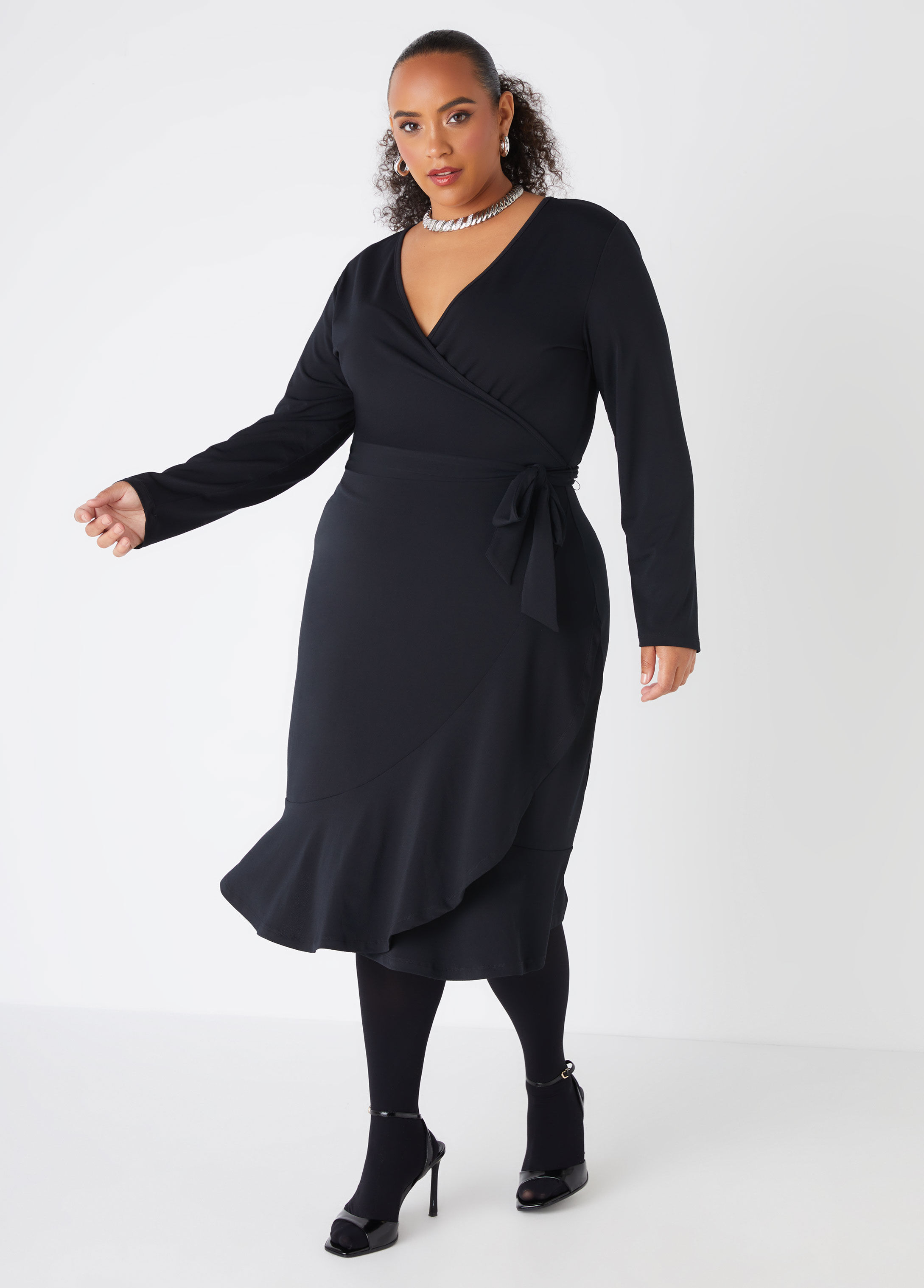 Plus Size Little Black Dresses, Sizes 10 - 36 | Ashley Stewart