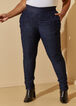 Ruched Leggings, Denim image number 3