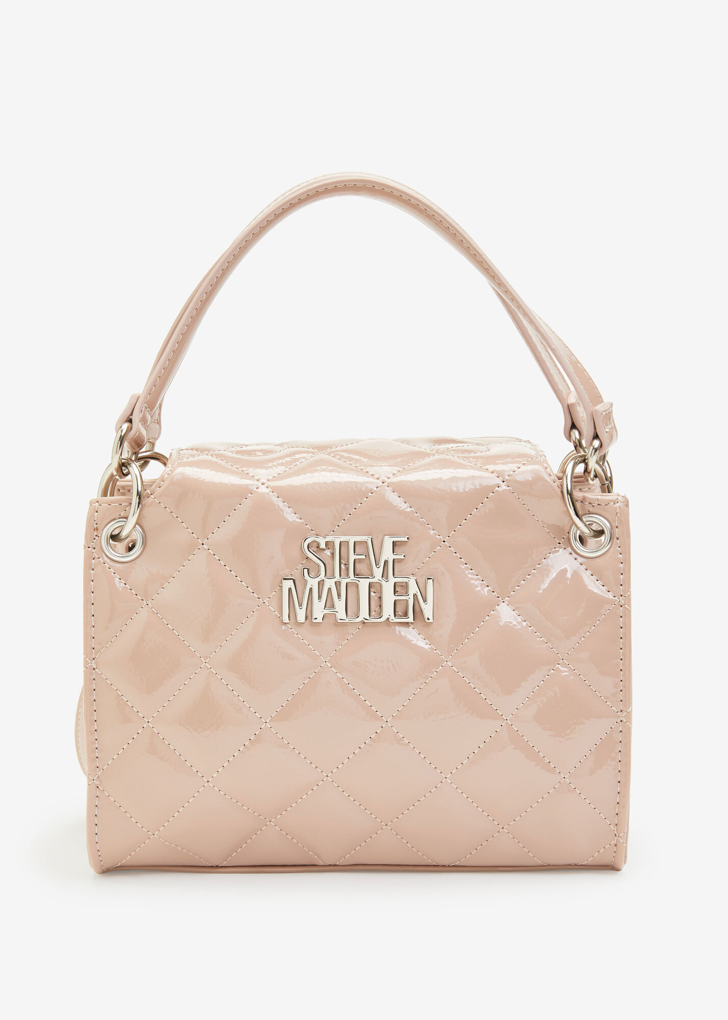 Buy the Steve Madden Pink Leather Crossbody Bag