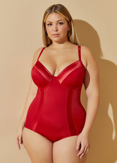 Date Night Satin Bodysuit – All That She Needs