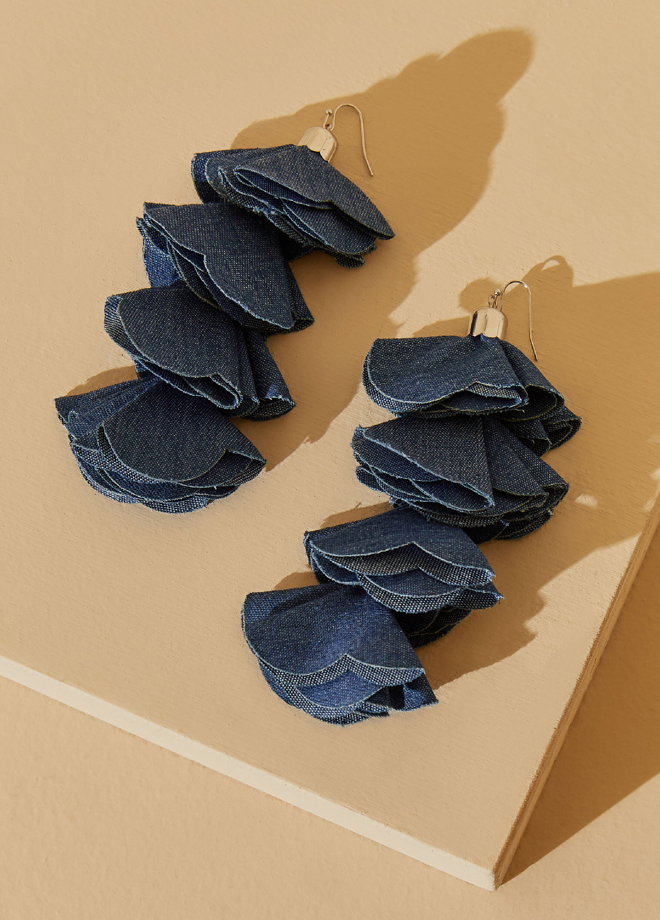 Denim Feather Earrings and Necklace : 16 Steps (with Pictures) -  Instructables
