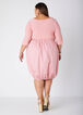 Paneled Bubble Dress, Blush image number 1