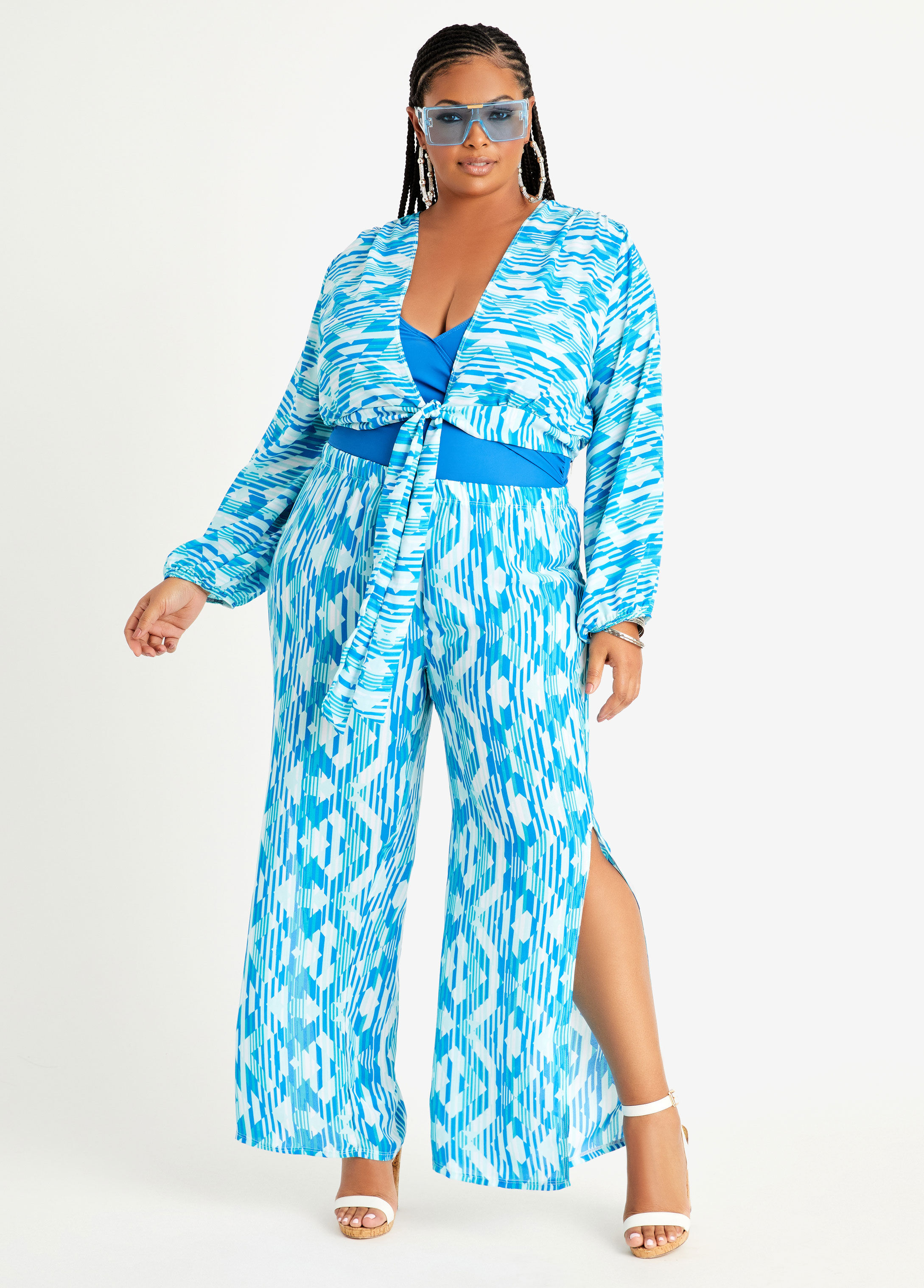 plus size swim pants cover up