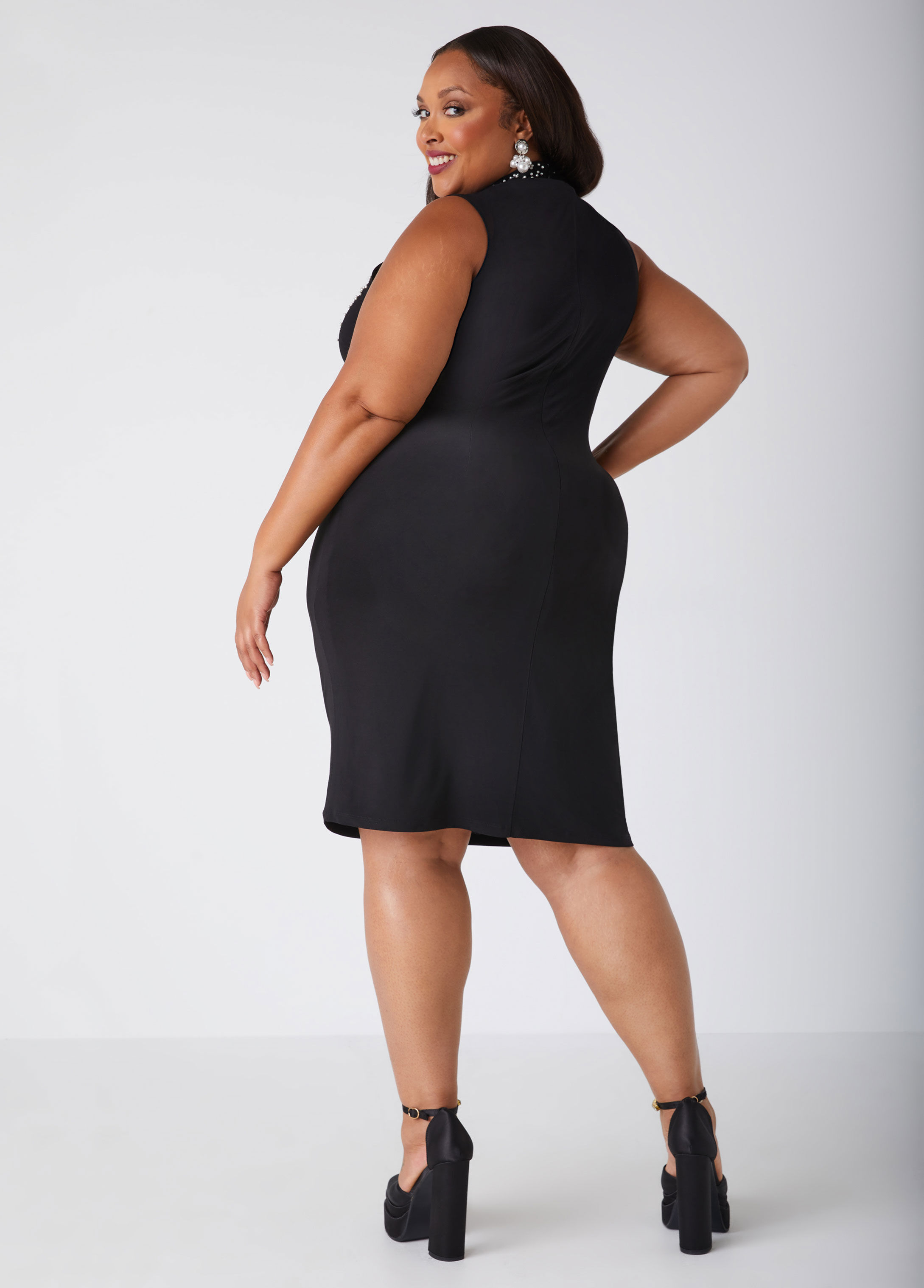 Plus Size Little Black Dresses Sizes 10 36 Ashley Stewart