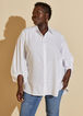 Plus Size classic collared hi low shirt plus size shirt plus size shirts image number 0