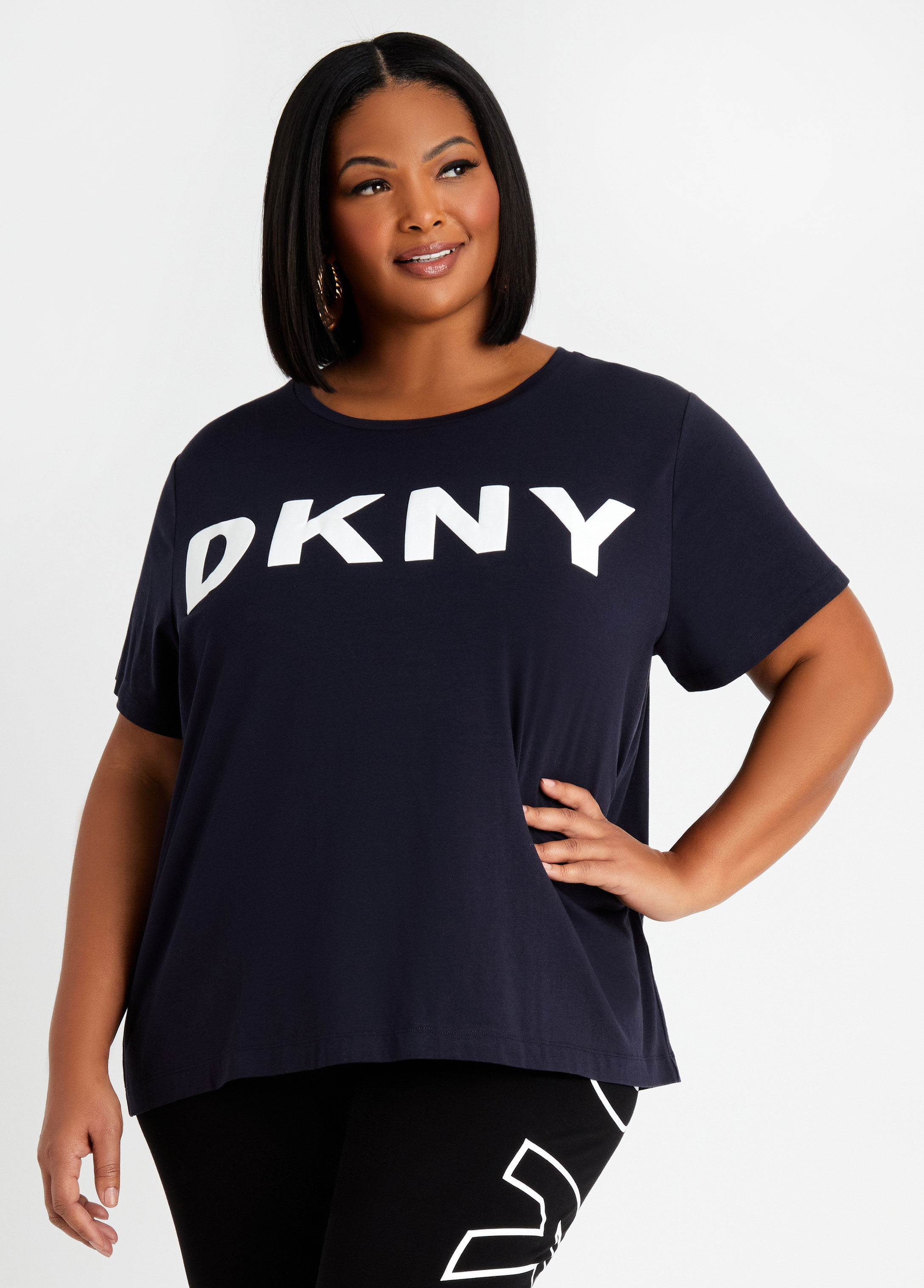 dkny plus size t shirt