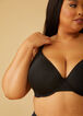 Underwire Spacer Cup T-Shirt Bra, Black image number 2