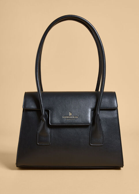 London Fog Lucia Tote, Black image number 0