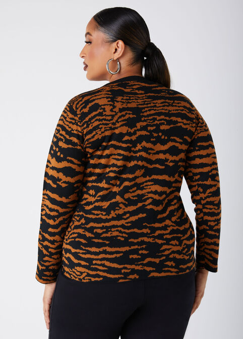 Animal Keyhole Sweater, Multi image number 1