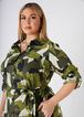 Camo Print Hi Low Shirtdress, Multi image number 3