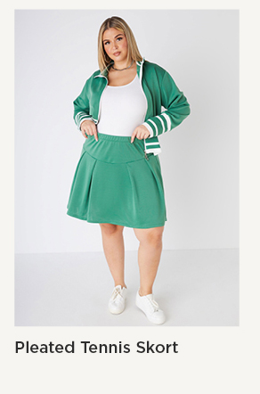 Pleated Tennis Skort