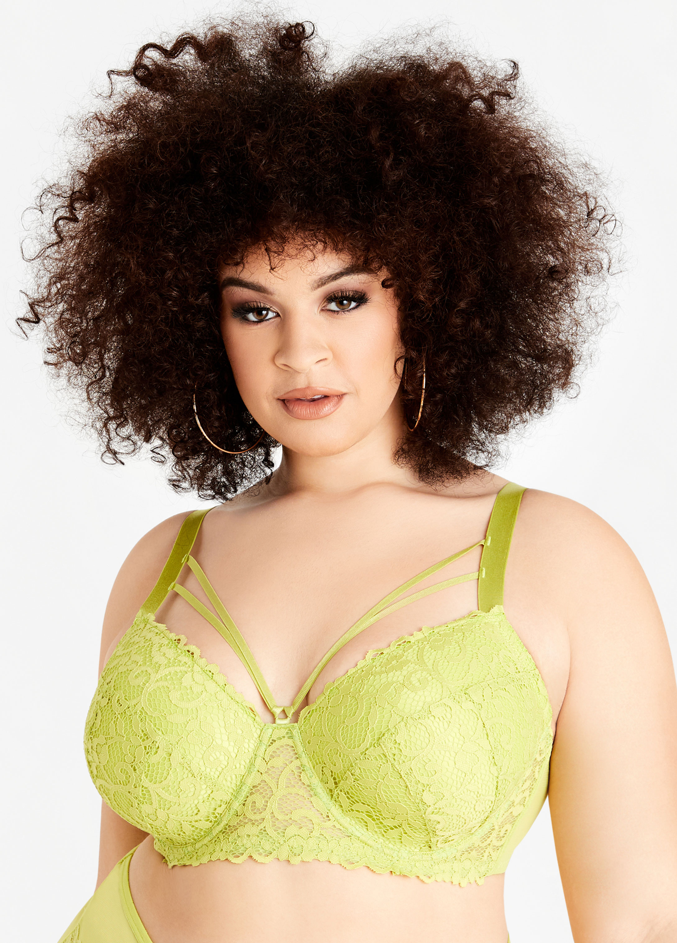 plus-size-lingerie-sexy-lace-demi-caged-underwire-bra-panty-sets