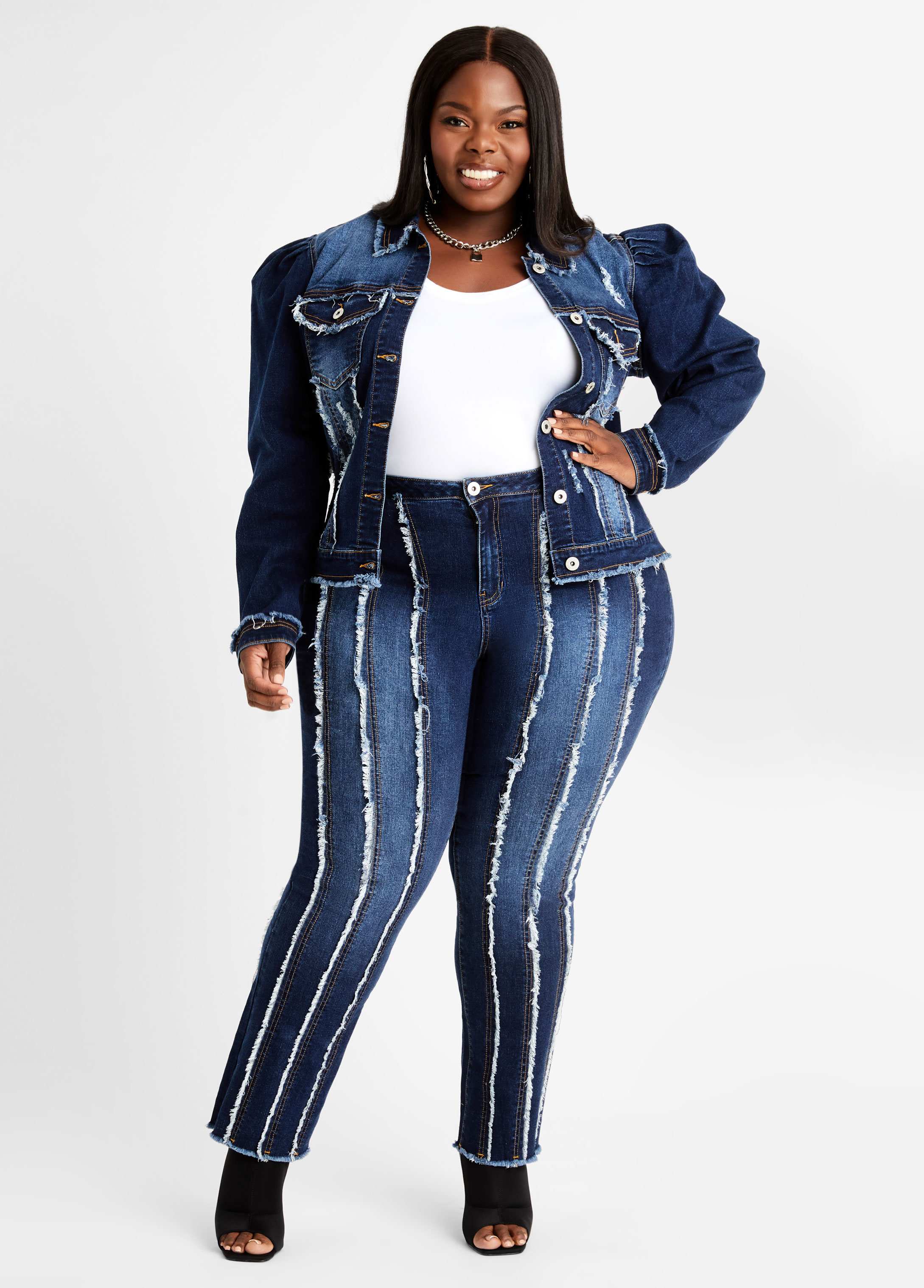 Plus Size Denim Jeans