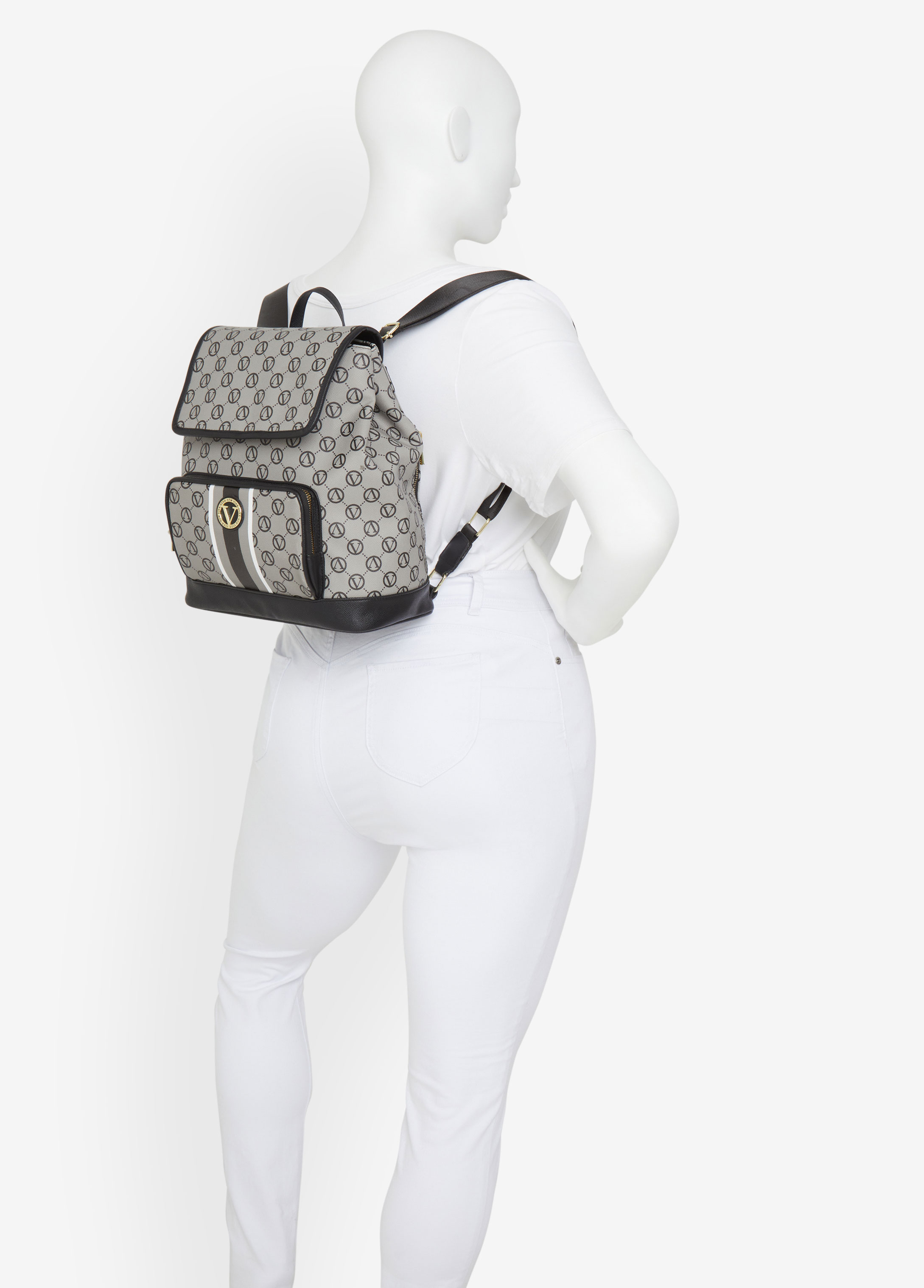 Trendy Designer Vera New York Tiffany Vegan Leather Backpack