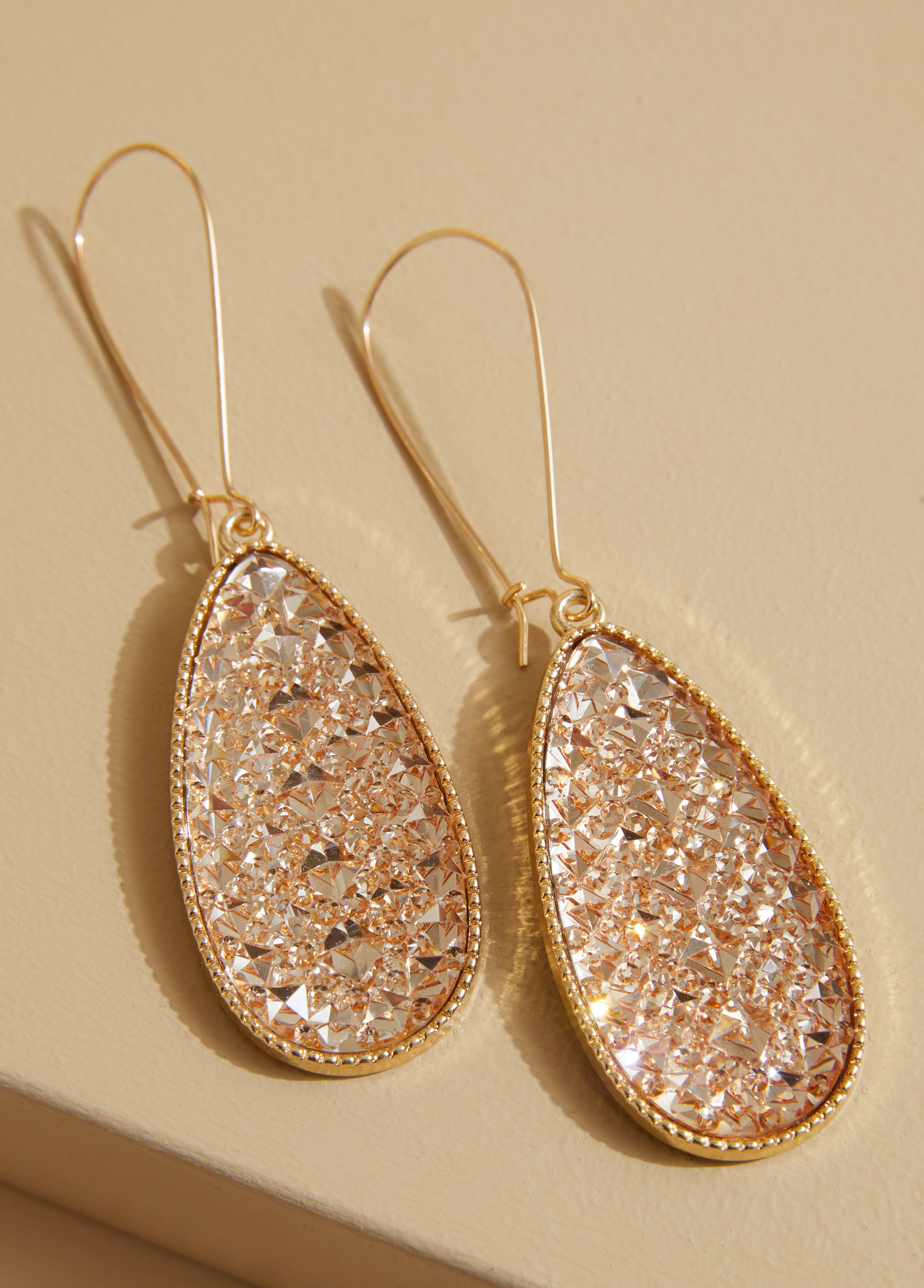 Druzy Earrings Set