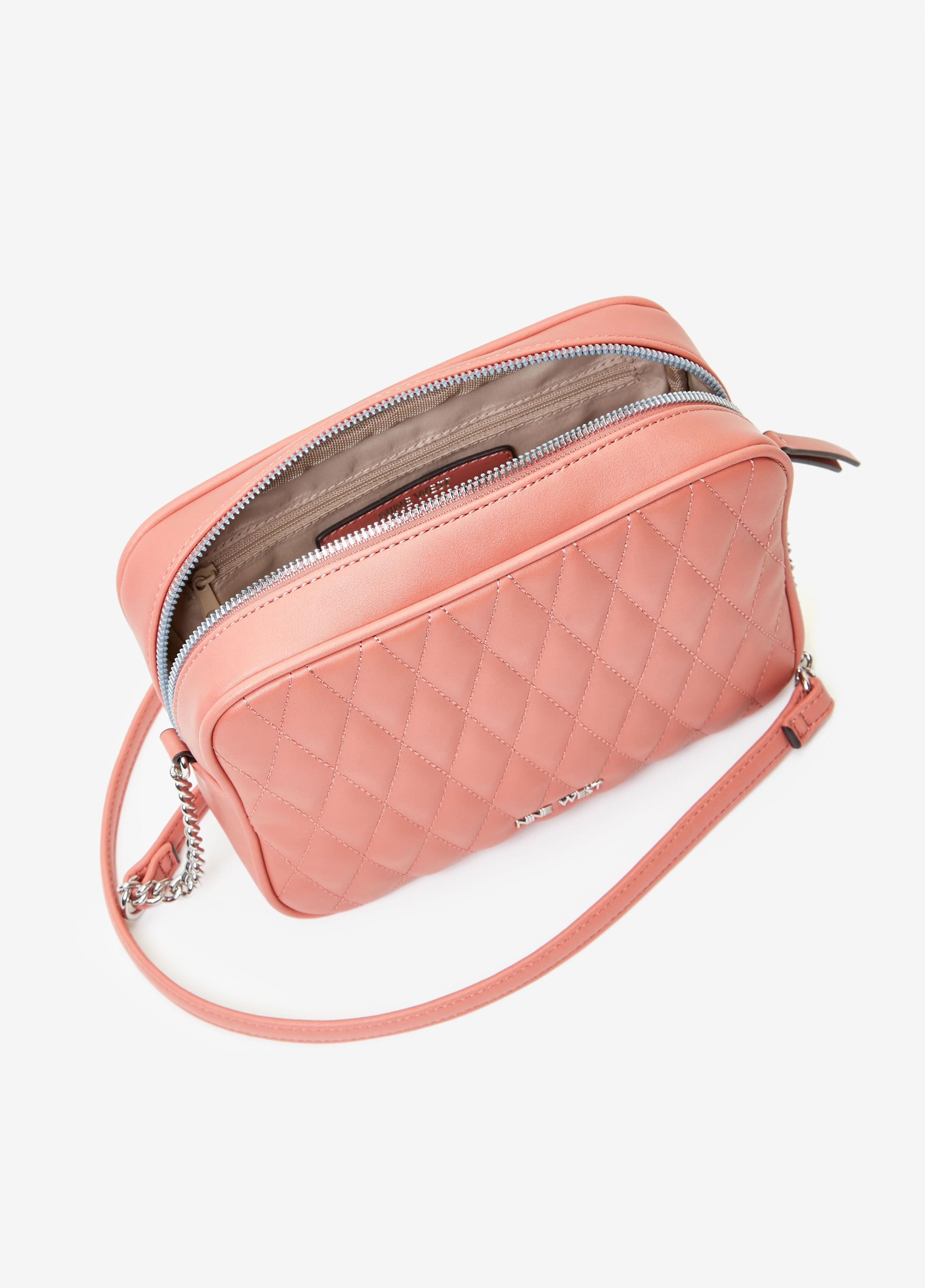 Trendy Designer Handbags Nine West Rutledge Quilted Crossbody Bag