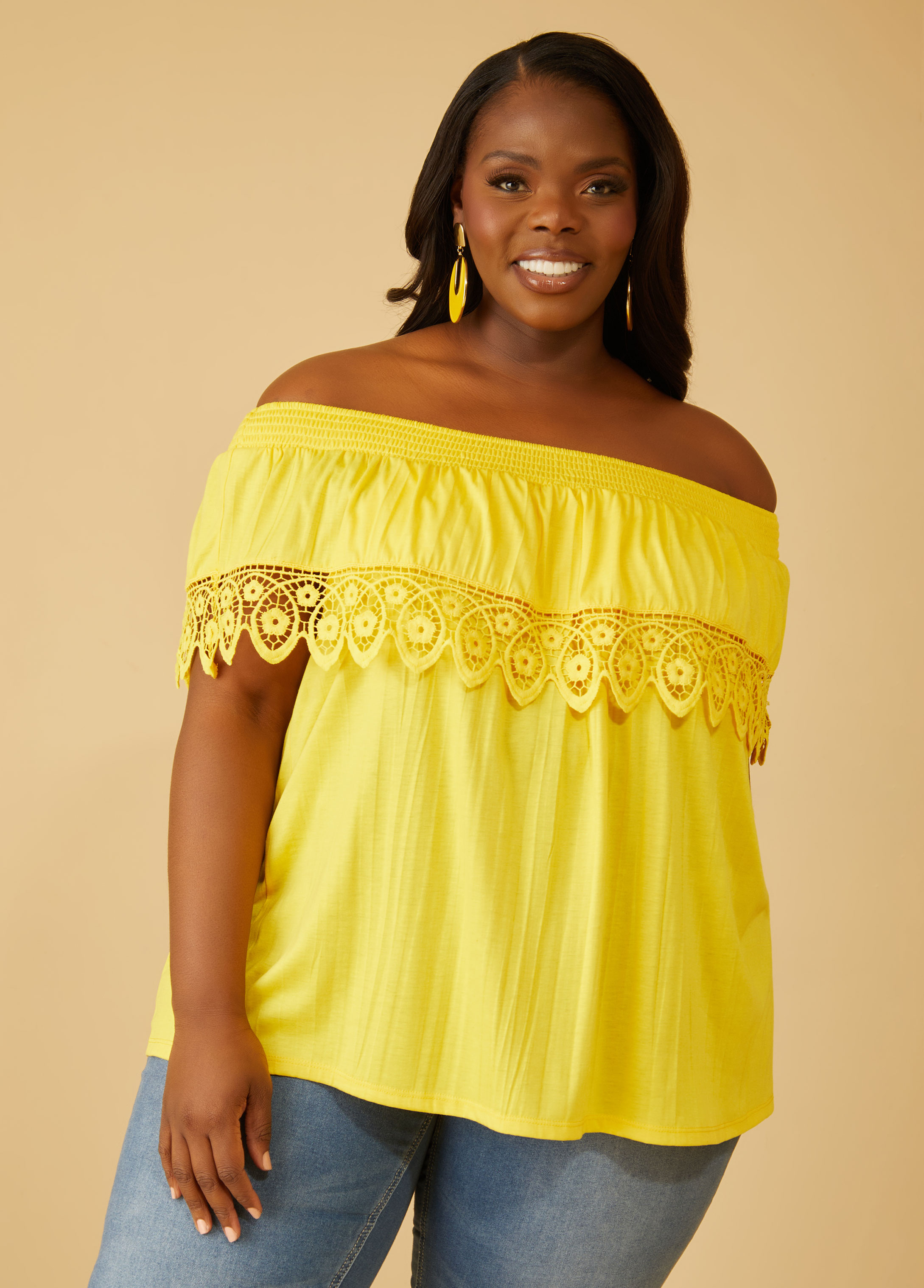 Plus Size tops plus size off the shoulder tops plus size party top