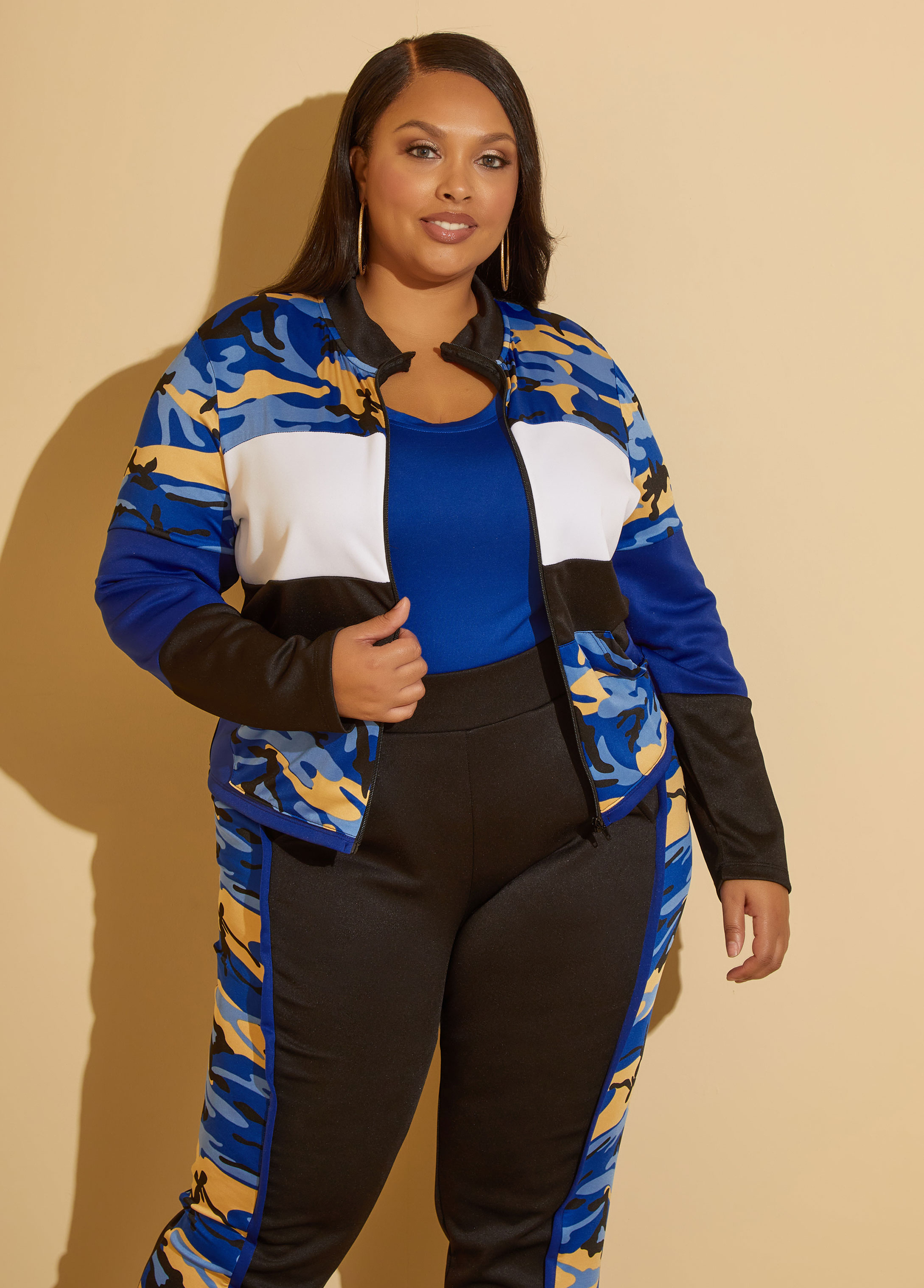 Plus Size 7/8 Length Track & Field Clothing.