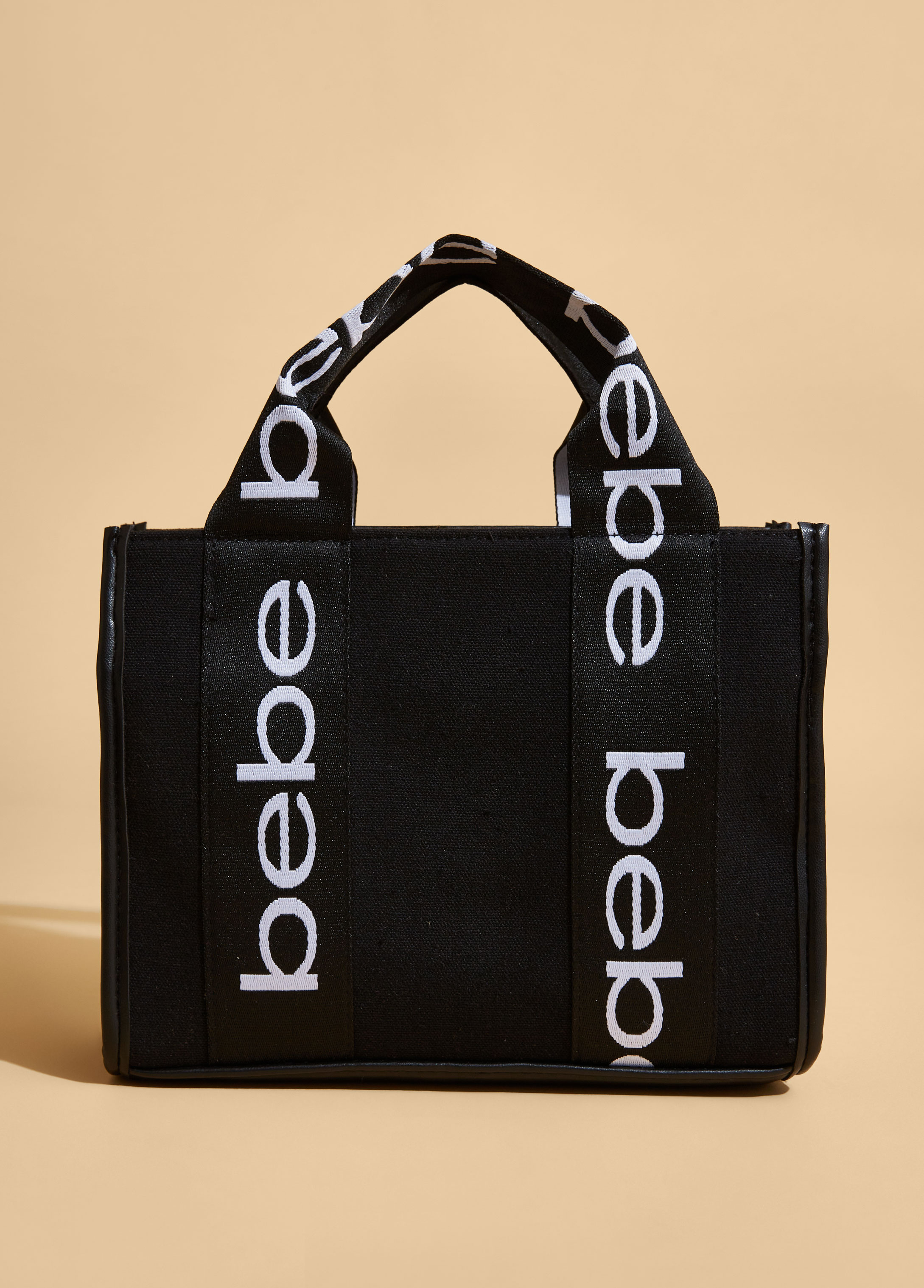 bebe Erika Mini Shopper Handbag Black: Handbags: Amazon.com