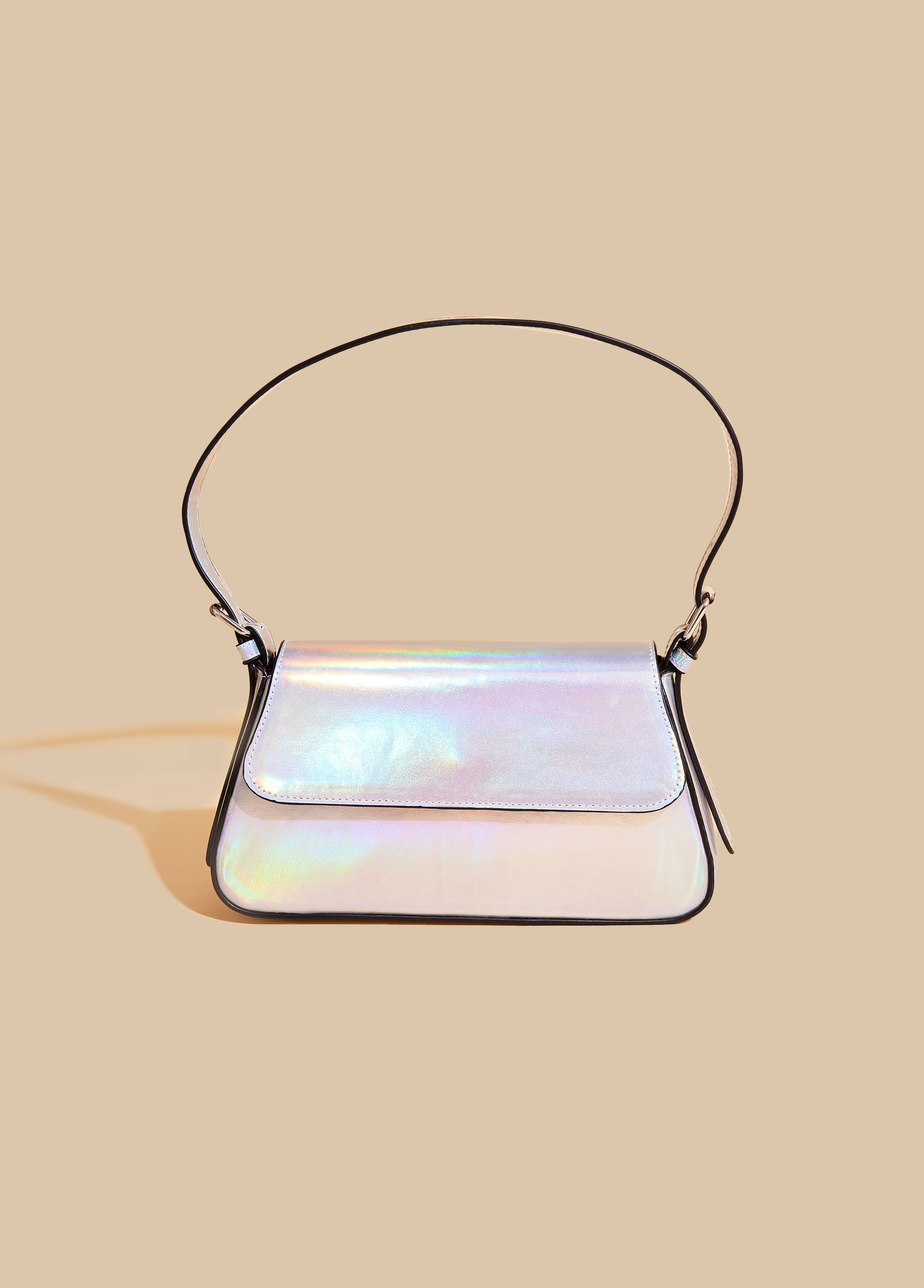 Iridescent Faux Leather Bag