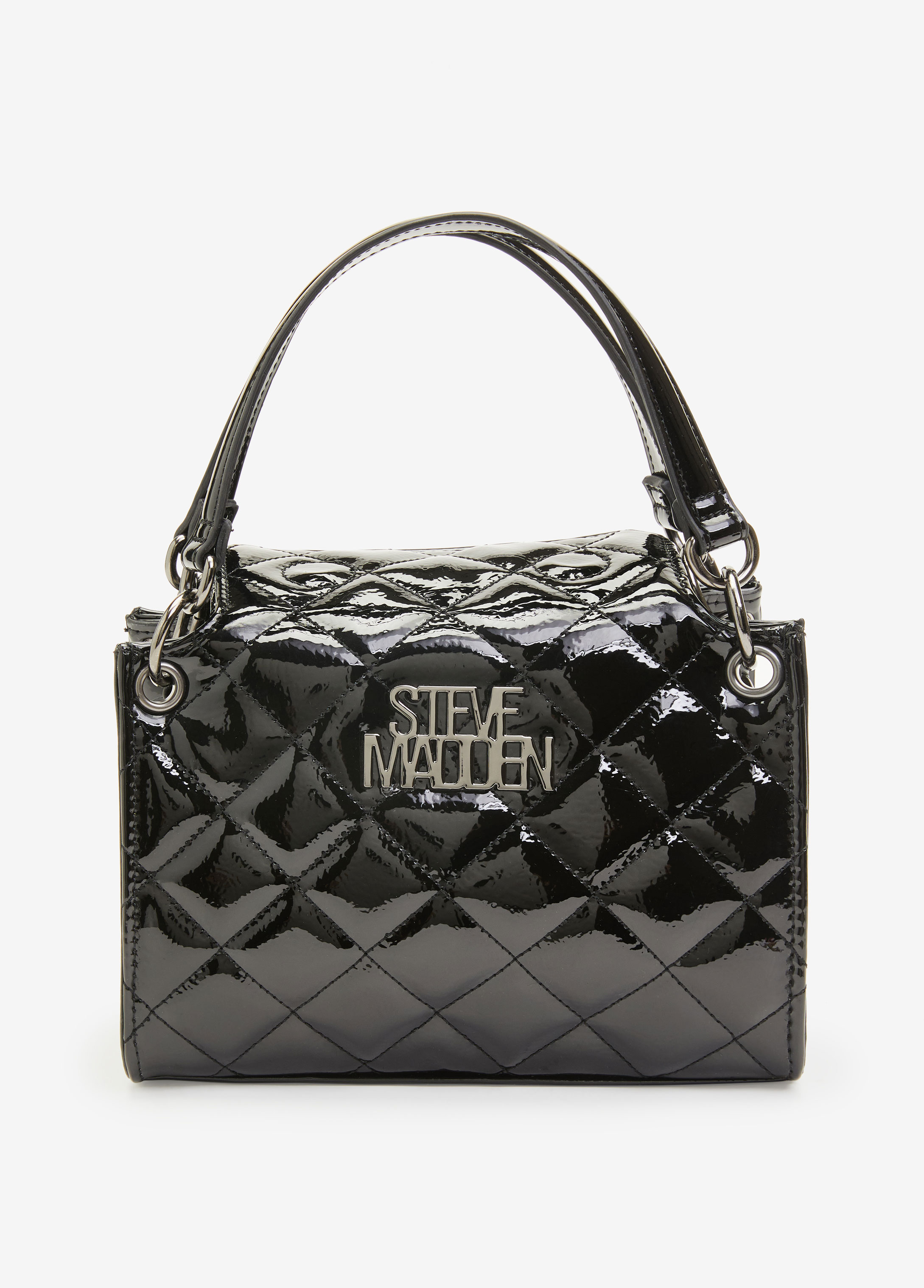 Trendy Designer Steve Madden Bevanna Crossbody Faux Leather Scarf Bag