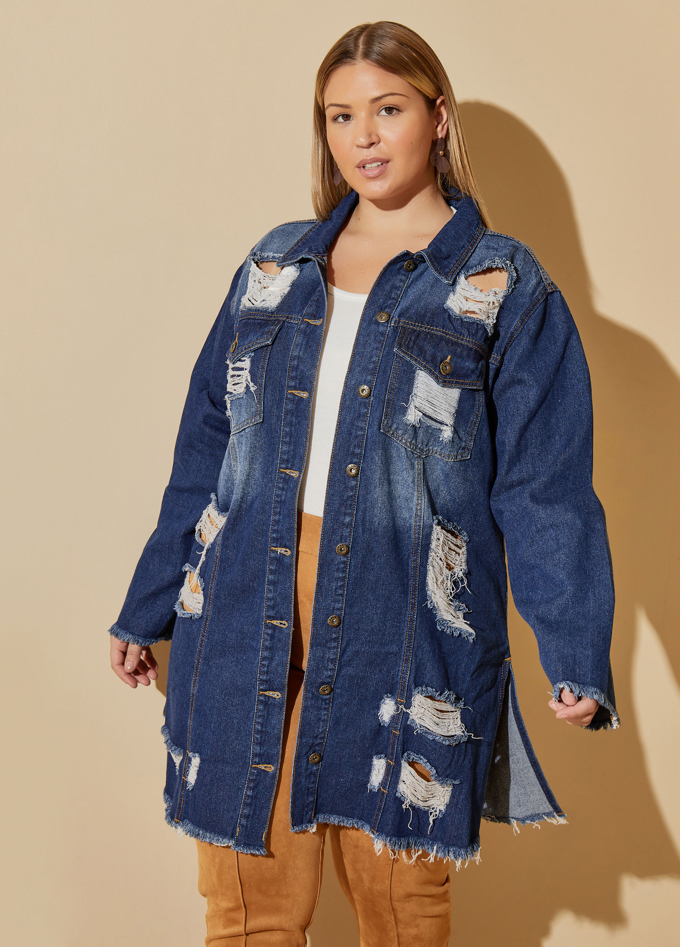 Pin by Heilana Brittany on Plus size fashion | Oversized denim jacket, Plus  size outfits, Plus size fashion