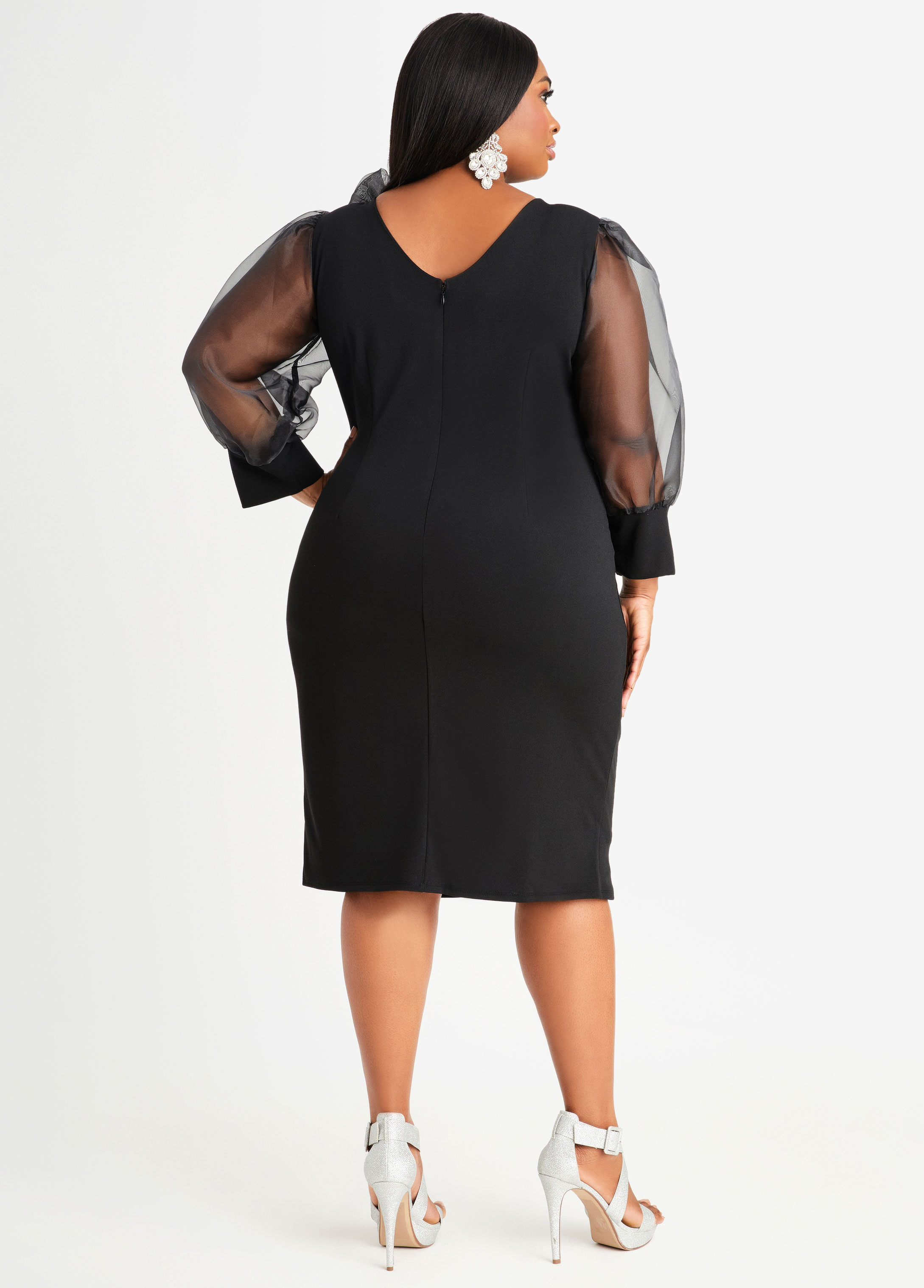 WOMENS PLUS SIZE 3X (22/24) - SPENCER & SHAW, Thick Black Dress