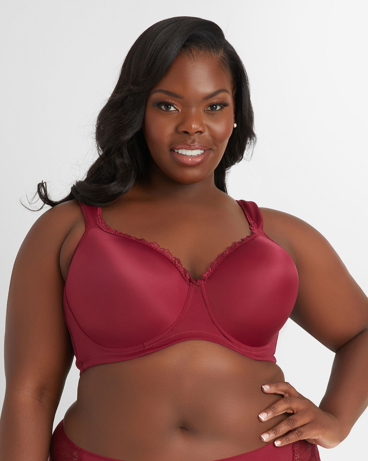 Sky Mall Barbados - AVAILABLE NOW FROM Secrexx! This Ashley Stewart  butterfly full coverage bra and its flawless fit makes it our most-loved bra.  The double-back wrap panels conform to your curves