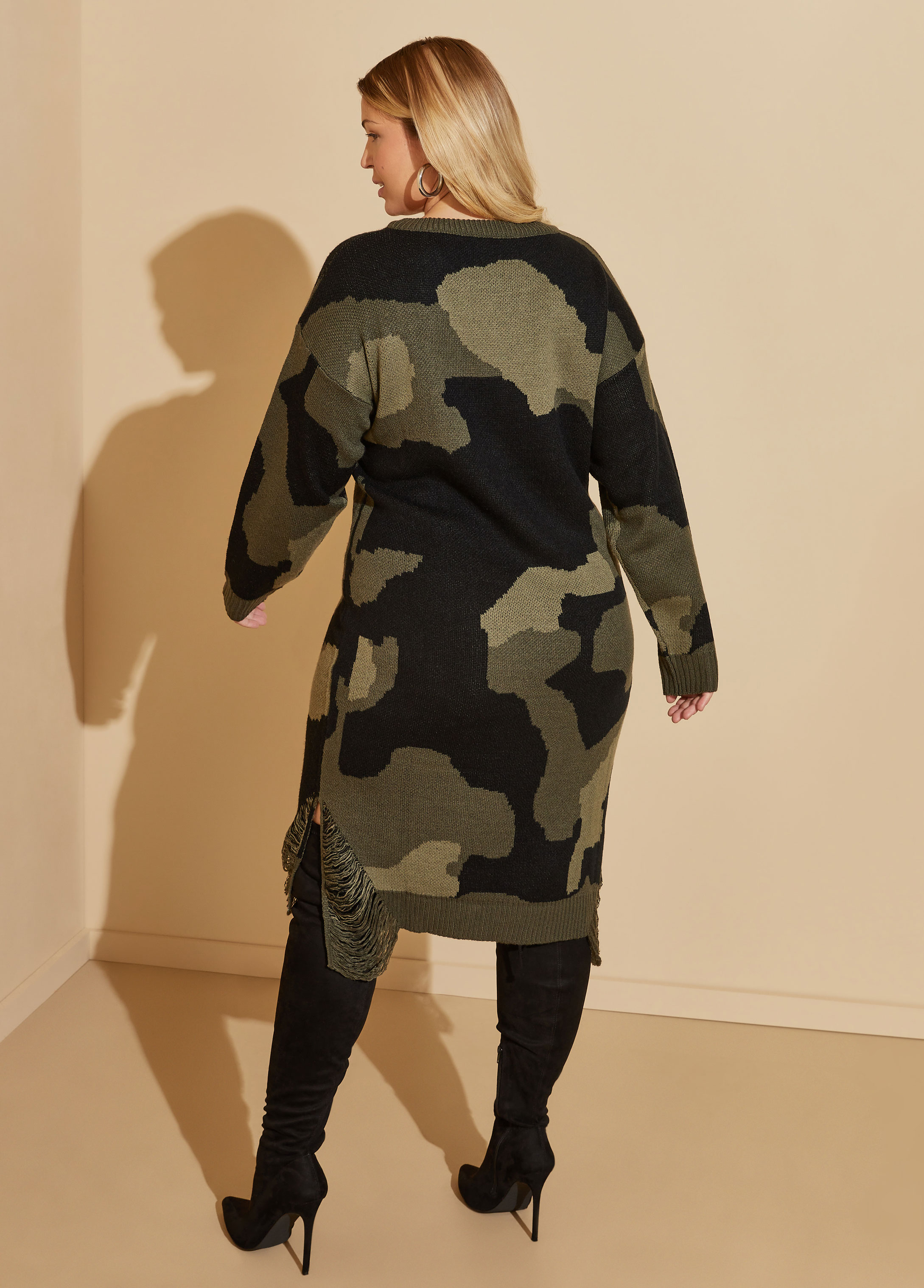 Ashley stewart sales camouflage dress