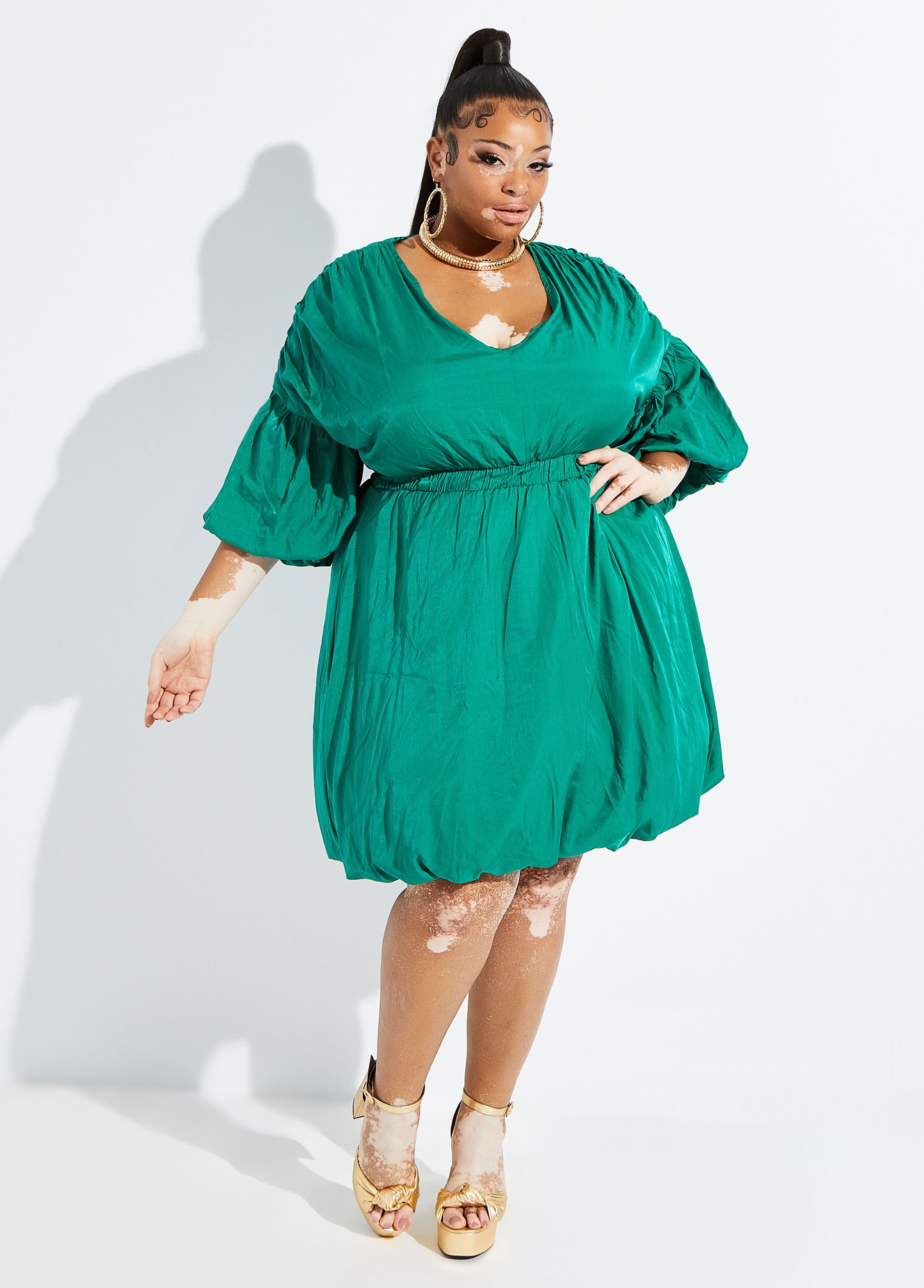 Plus Size dress trendy plus size a line bubble dresses plus size formal