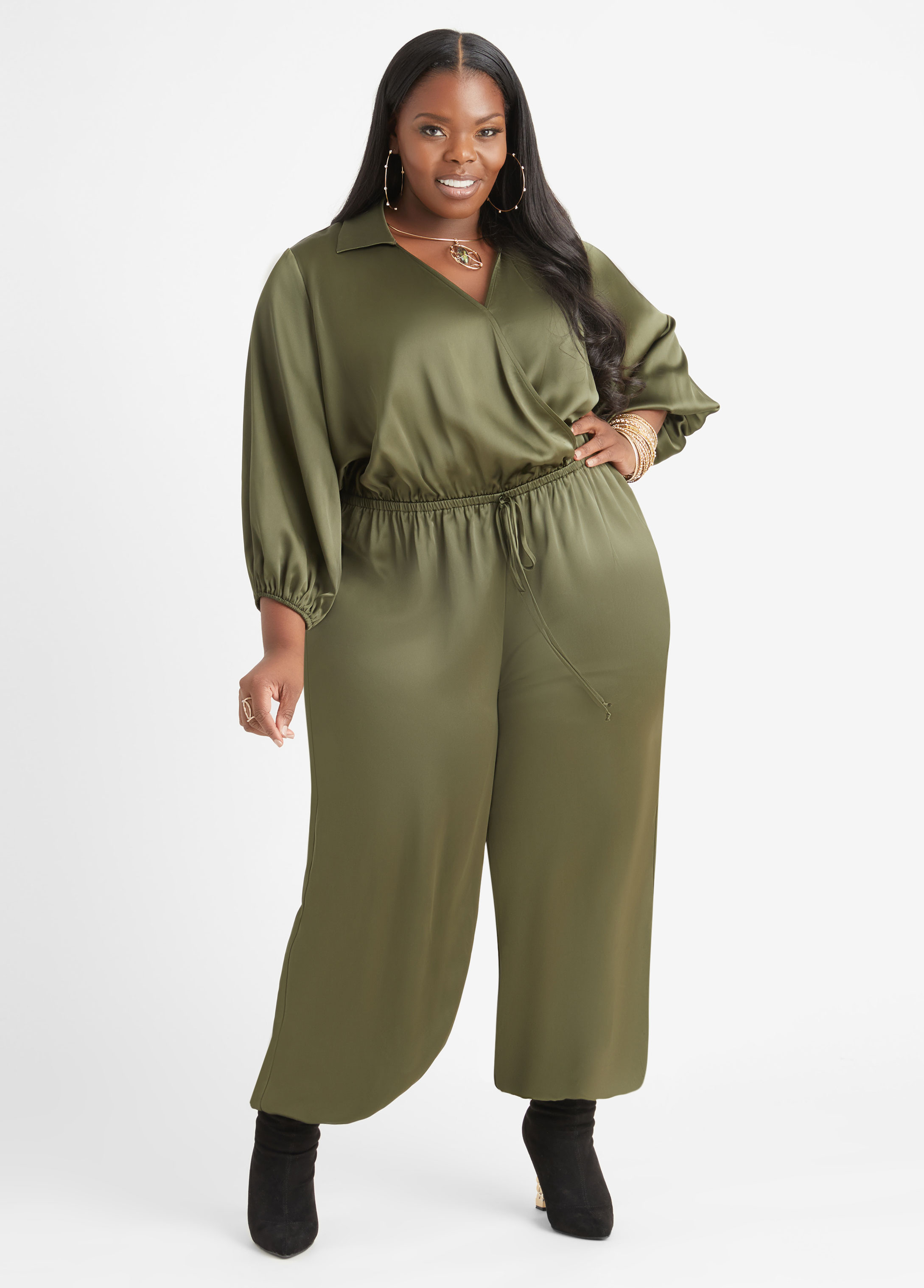 green romper for women