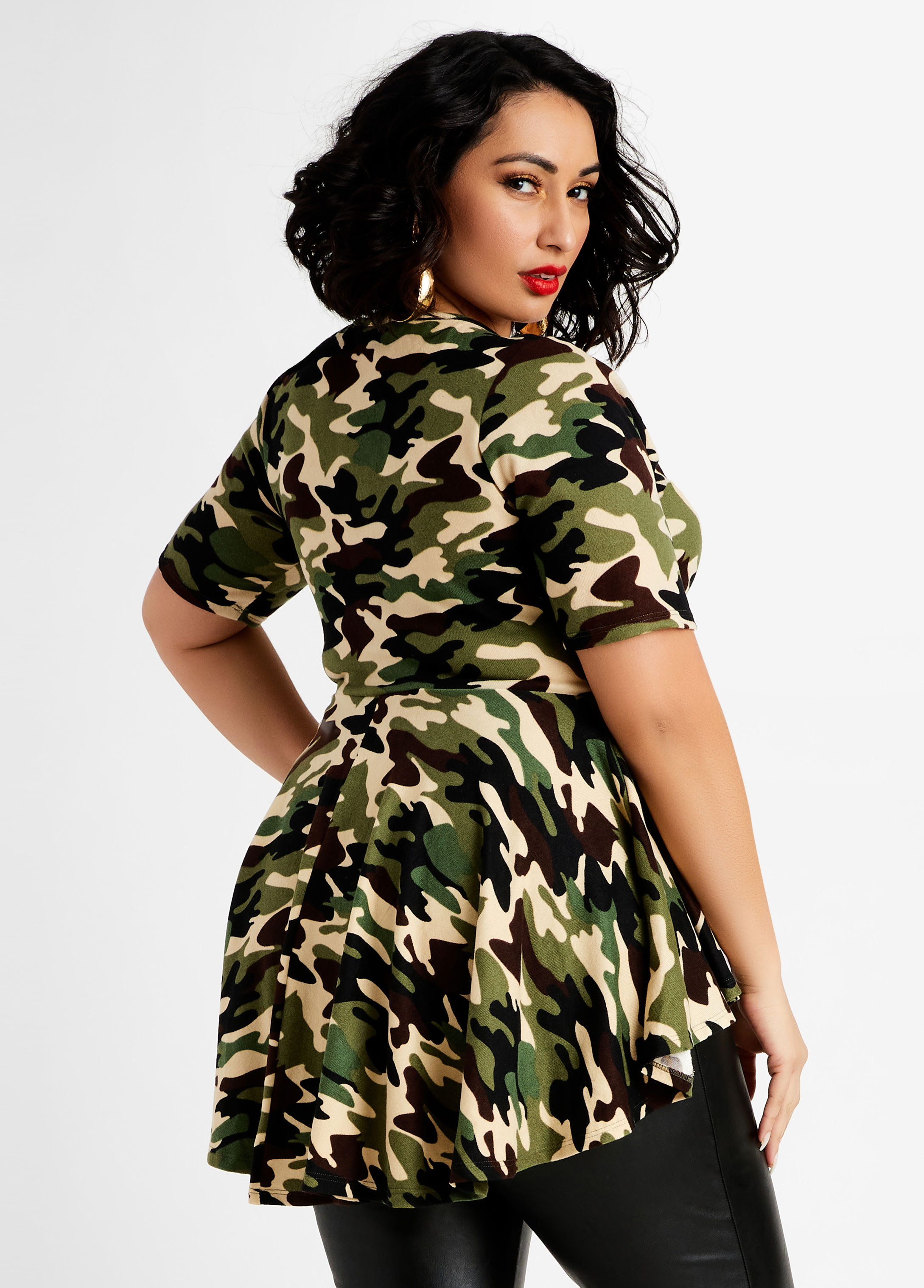 Ashley stewart sales camouflage dress